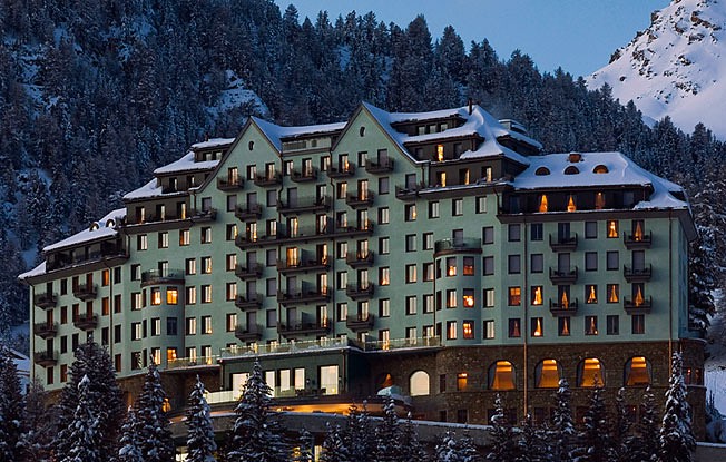 Hotel Carlton St. Moritz · Fotografia dall’archivio Marmi di Carrara
